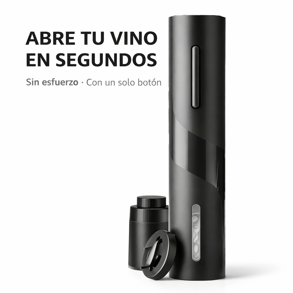 Abridor eléctrico WineX Pro – Pack Premium