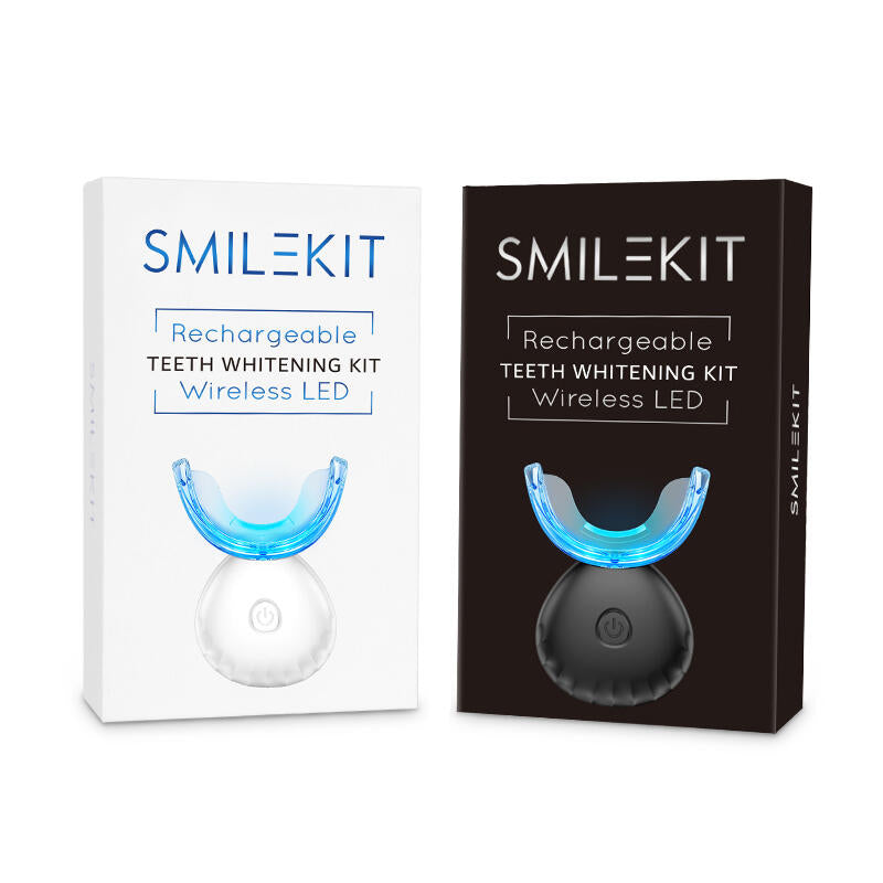 Kit de blanqueamiento Dental recargable para dientes, Gel de 4 piezas, acelerador de lámpara Led